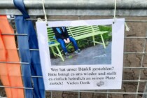 Update: Der Leiterwagen ist zurück – das Bänkli nicht