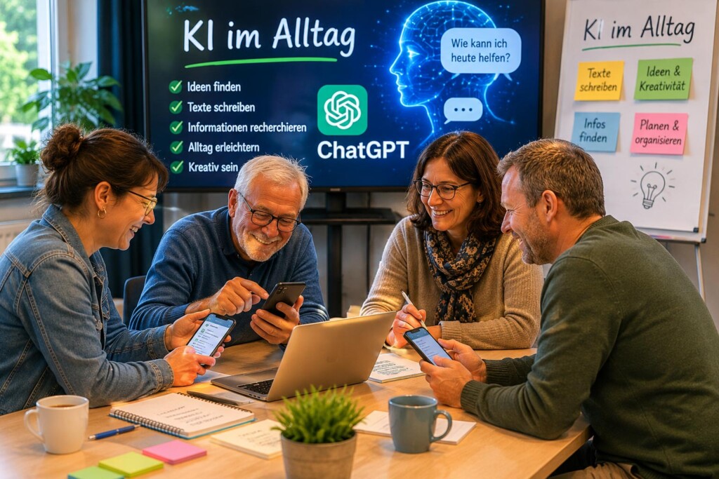 «KI im Alltag» – zwischen Faszination und Vorsicht