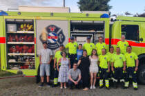 Mit der Feuerwehr auf den Spuren des Pfingstfeuers